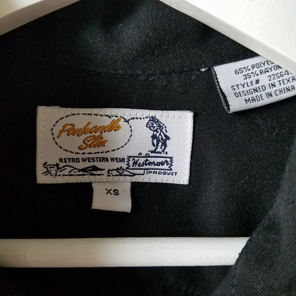 Panhandle Slim Western Button Down Snap Shirt - Picture 4 of 11